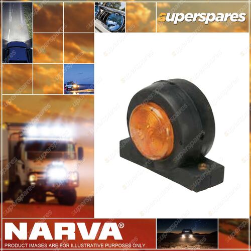 Narva Brand 1 pc of 12 Volt Sealed Indicator Lamp - Amber Signal Light