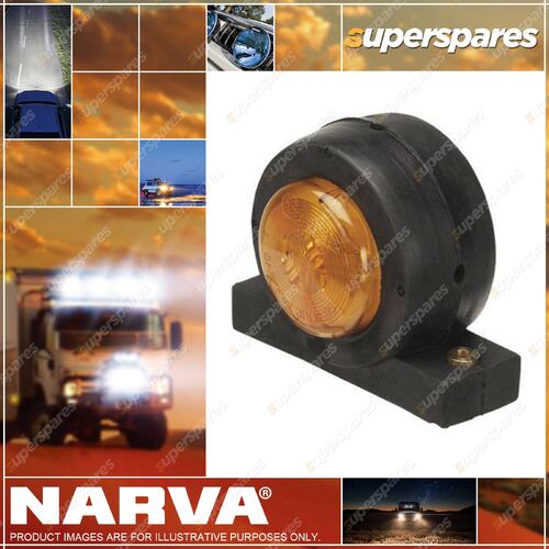 Narva Sealed Side Marker And Front Position Lamp Red Amber 12 Volt 93004