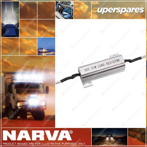 Narva 24 Volt 21 Watt LED Load Resistor for indicator brake light circuits