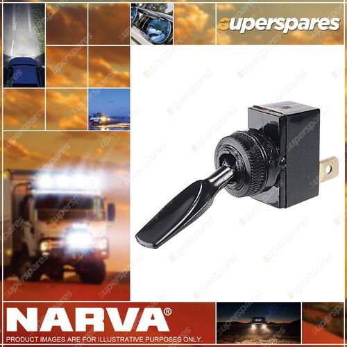 Narva On Off Toggle Switch push on terminals - Blister Type Pack 60044BL