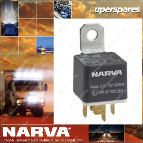 Narva 12 Volt Change Over Relay 5 Pin 40/30 Amp 68048Bl Premium Quality