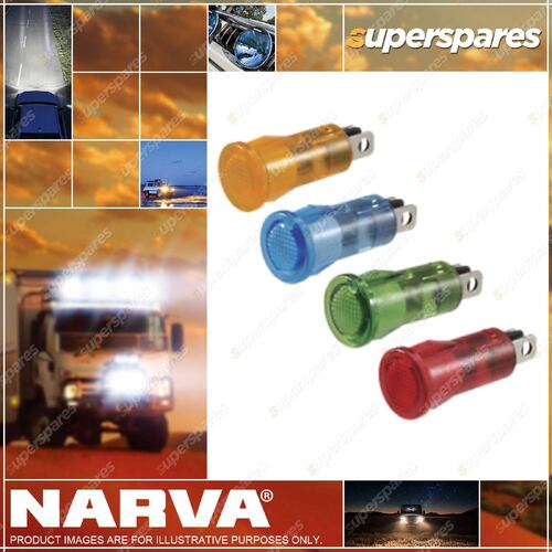 Narva 24 Volt Pilot Lamp With Green LED 62032BL Blister Pack Premium