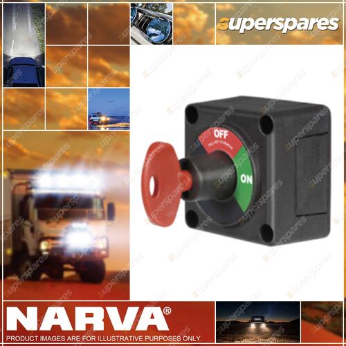 Narva Battery Master Switch With Removable Key Blister Pack 61078Bl