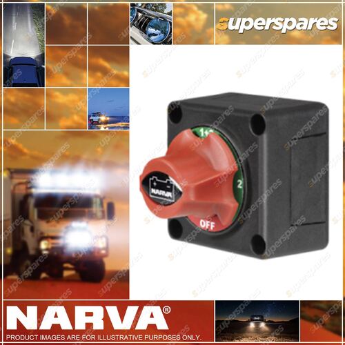 Narva Battery Master Switch Rotary Style With 4 Positions Blister Pack 61084Bl