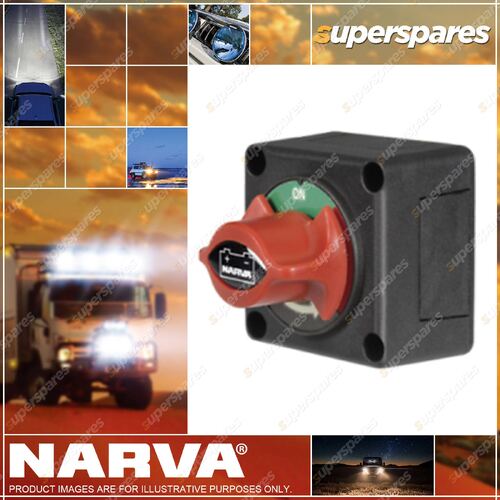 Narva Battery Master Switch with Rotary Style Blister Pack 61082BL