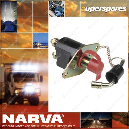 Narva Heavy-Duty Battery Master Switch With Removable Key 61050 Premium