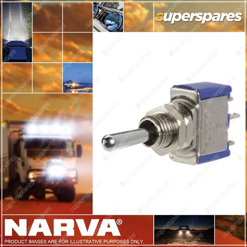 Narva Micro On / Off / On Toggle Switch 60291Bl Blister Pack Premium