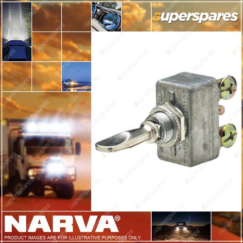 Narva Momentary On /Off/Momentary On Heavy-Duty Toggle Switch - Blister Pack