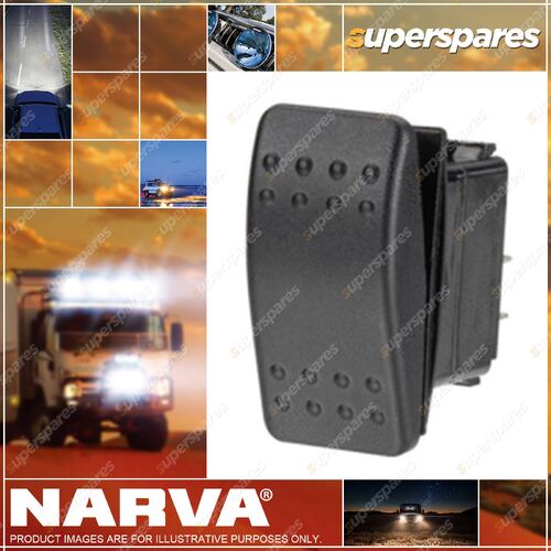 Narva Off / On General Sealed Rocker Switch with push on terminal 63100BL