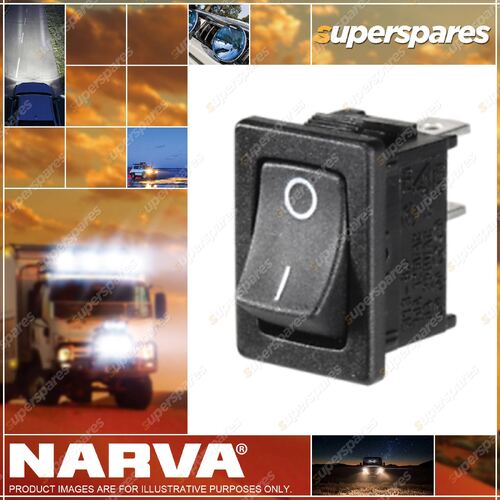 Narva Off/On Micro Rocker Switch 62060Bl Blister Type Pack Premium