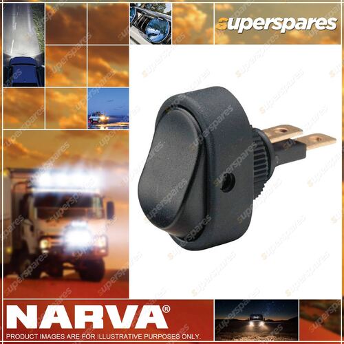 Narva Off / On Rocker Switch with push on terminal - Blister Type Pack