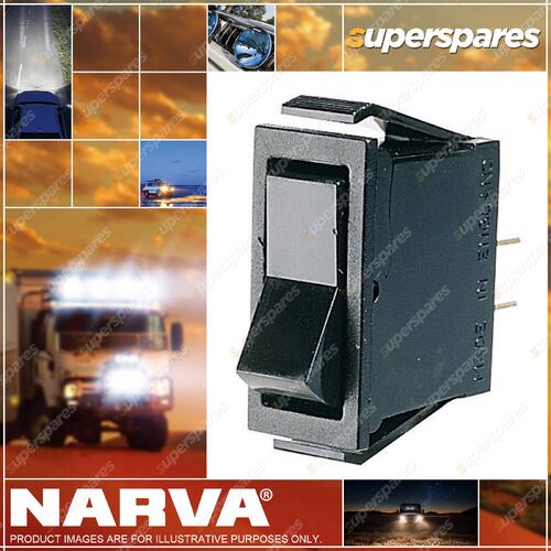 Narva Off / On Rocker Switch push-fit design with push on terminal 62011BL