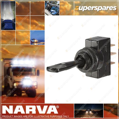 Narva On / Off / On Toggle Switch 60046Bl Blister Type Pack Premium