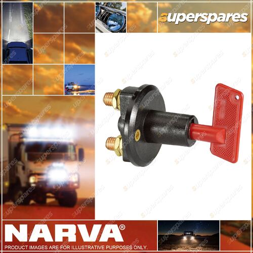 Narva Plastic Battery Master Switch With Removable Key 61038Bl Premium