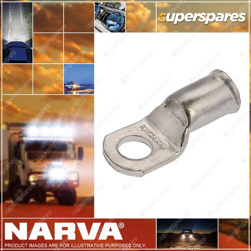 Narva Battery Cable Lugs Eyelet 4.6mm 8 Stud 10mm2 8 B&S Pack of 10