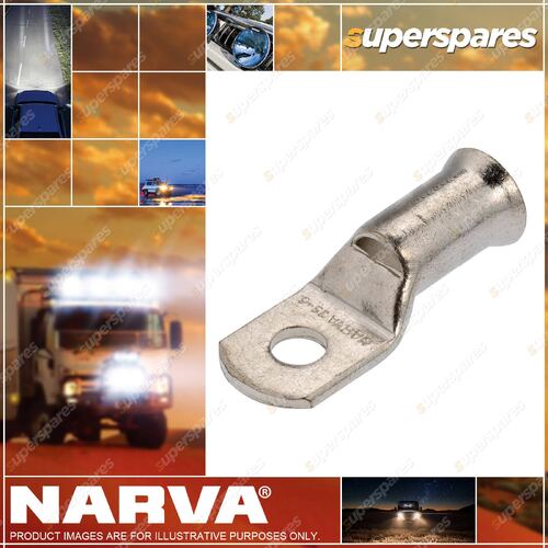 Narva Battery Cable Lugs Eyelet 6.9mm 6 Stud 25mm2 3 B&S Pack of 10