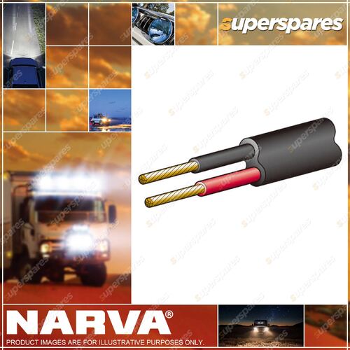 Narva Twin Sheath Cable 5mm X 30M 25AMP 5825-30TW Premium Quality
