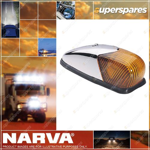 Narva Amber Lens To Suit 86350 for External Cabin Front End Outline Marker Lamp