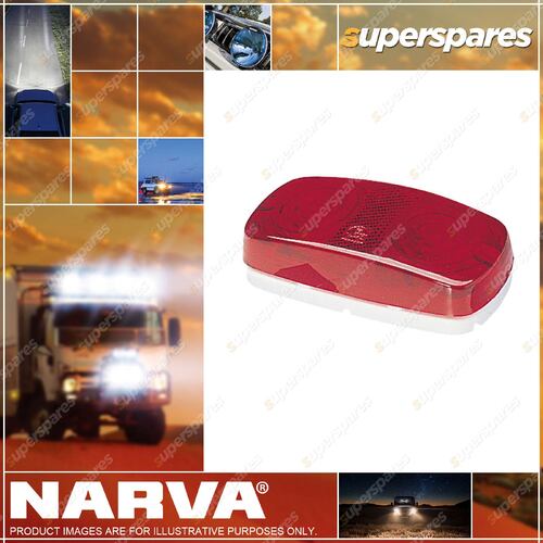 Narva Red Lens To Suit 86330 Part NO. of 86335 for Rear End Outline Marker