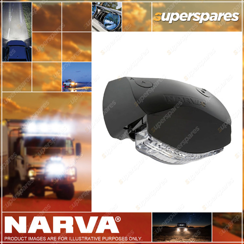 Narva 9 - 33V 5 LED Licence Plate Lamp Black Housing & 0.5M Cable Blister Pack