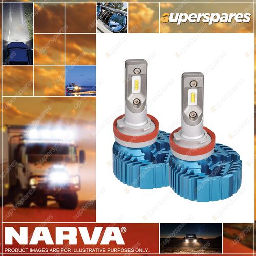Narva H16 12 / 24V L.E.D Conversion Kit Base Pgj19-3 with Pair Headlight Globes