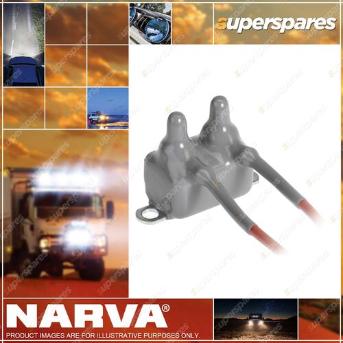 Narva 20 Amp Sealed Automatic Resetting Circuit Breaker with Straight Bracket