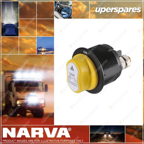 Narva Yellow Replacement Plastic Keyed Knob To Suit Switch 61036 61040