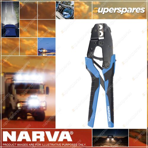 Narva Heavy Duty Connector Ratchet Crimping Tool Cable Wire Terminal Tool