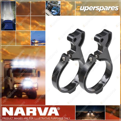 Narva 3 Bull Bar Tube Mount Bracket For Double Row Light Bar 72298