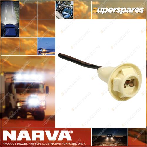 Narva Wedge Base Globe Holder Blister Pack Of 1 Part NO. of 49812BL