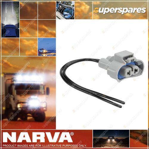 Narva H9 Suits H9 PGJ19-5 halogen globes Connector Pack Of 1 49897