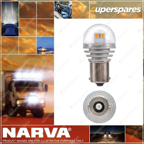 Narva 24 Volt Ba15S P21W L.E.D Globe 6000K Blister Pack Of 1 18322BL