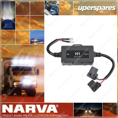 Pair Narva H1 Type Electronic Canbus Module for LED Globes Wiring Harness Plug