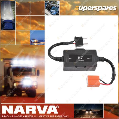Pair Narva H7 Type Electronic Canbus Module for LED Globes Wiring Harness Plug