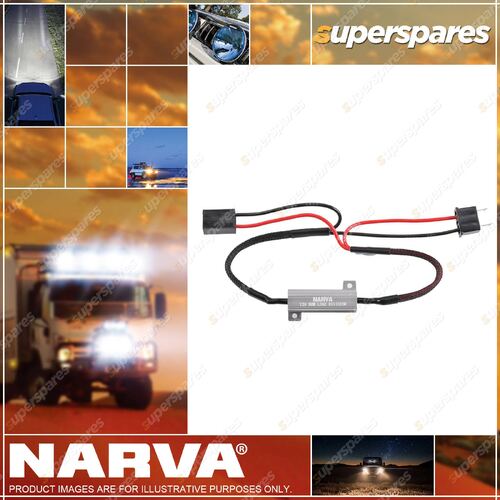 Pair Narva H1 55W Load Resistors Modules for LED Globes wiring harness plug