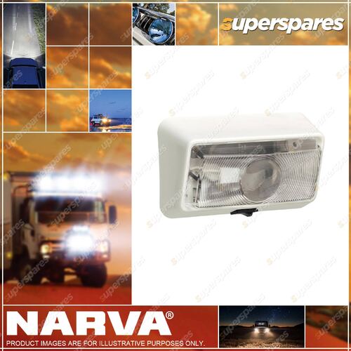 Narva 12 Volt Porch Light With Off/On Rocker Switch Awning and Porch Lamp