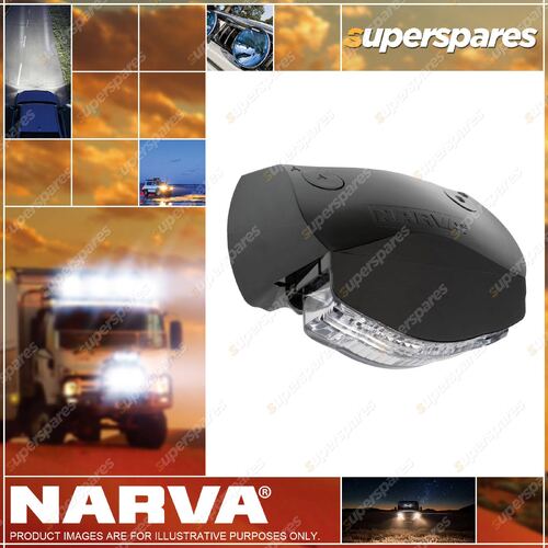 Narva 9 - 33 Volt 5 L.E.D Licence Plate Lamp Black Housing And 0.5M Cable