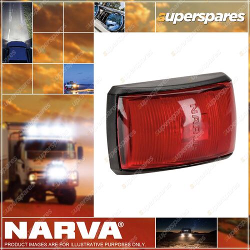 Narva 10 - 33V Model 14 L.E.D Rear End Outline Marker Lamp Red With 0.5m Cable