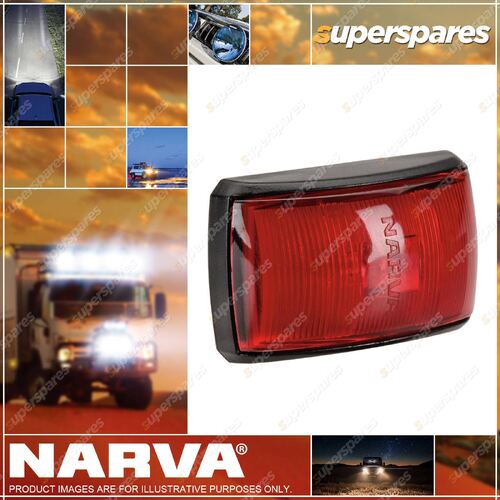 Narva 10 - 33V Model 14 L.E.D Rear End Outline Marker Lamp Red With 2.5m Cable
