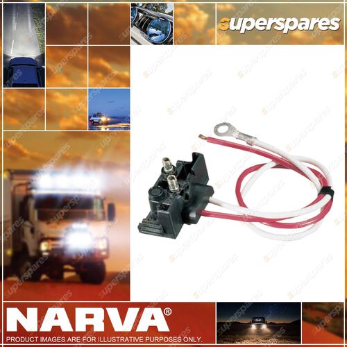 Narva 24 Volt Sealed Reverse Lamp Kit White With Vinyl Grommet 94022