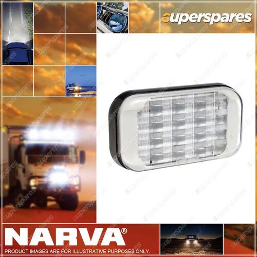 Narva 9 - 33V Model 41 L.E.D Reverse Lamp White For Horizontal Mounting Blister