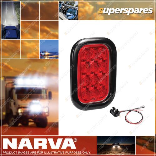 Narva 9 - 33 Volt Model 45 L.E.D Rear Stop/Tail Lamp Red Blister Pack