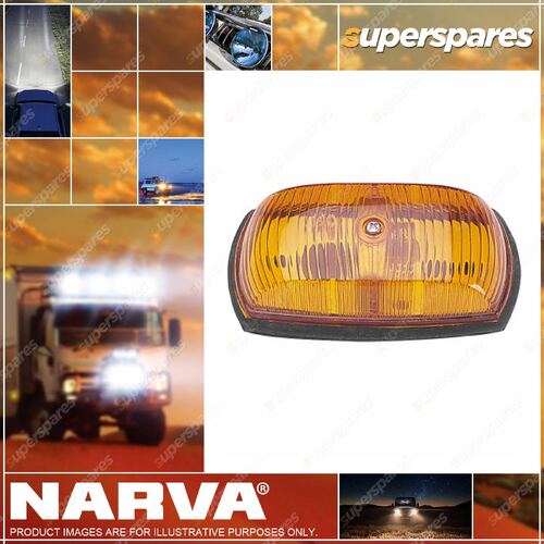 Narva Side Direction Indicator Lamp 30 x 65 x 125mm - Amber Marker Light