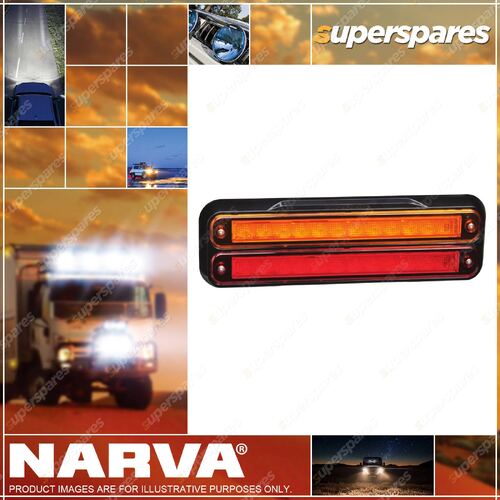 Narva 9-33V Model 39 L.E.D Twin Black Base Direction Indicator / Stop / Tail