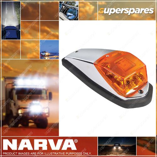 1 pc of Narva 12 Volt L.E.D External Cabin Lamp Only - Amber colour