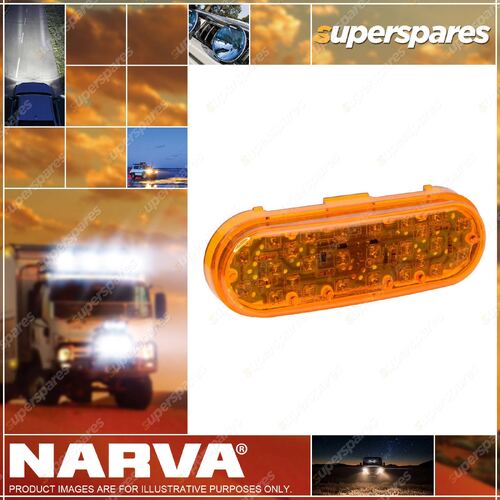 1 pc of Narva 12 Volt L.E.D Amber Colour Direction Indicator Lamp Only