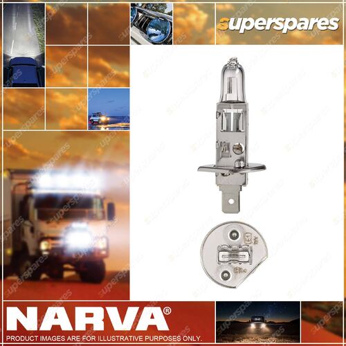Narva 24 Volt H1 70W Plus 100 Long Life Headlight Globes - Blister pack of 1