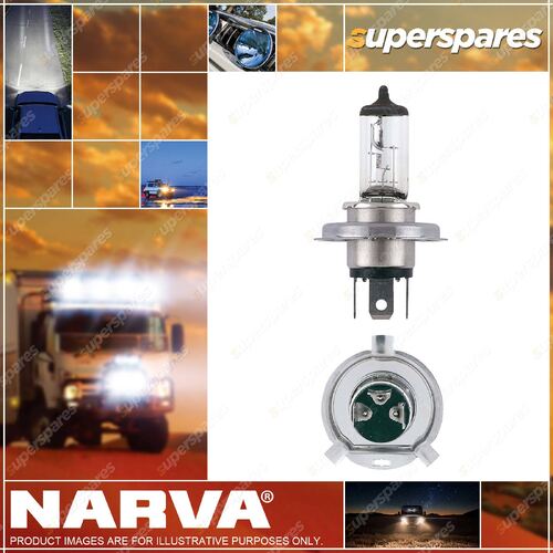 Narva H4 12 Volt 60 / 55W Heavy Duty Halogen Globe - Blister pack of 1