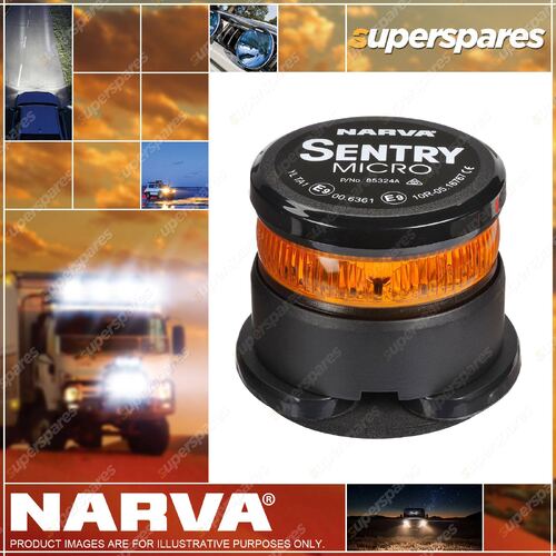 Narva 54mm tall IP65 Sentry Micro Rechargeable L.E.D - 8 x 1W L.E.Ds