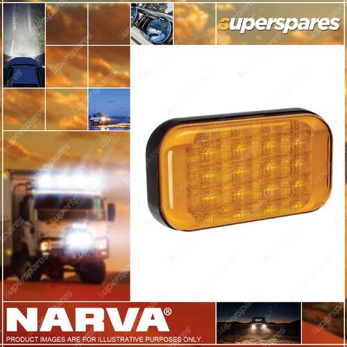 Narva 9-33V Model 41 L.E.D Rear Direction Indicator Lamp - Amber Signal Light
